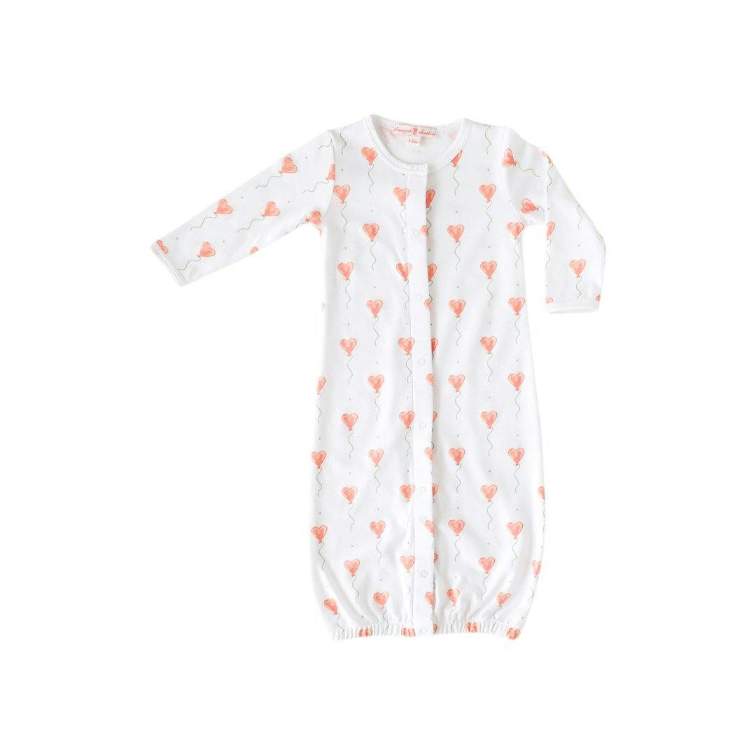 White Heart Balloon Converter Gown