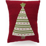 Striped Tree Mini Pillow