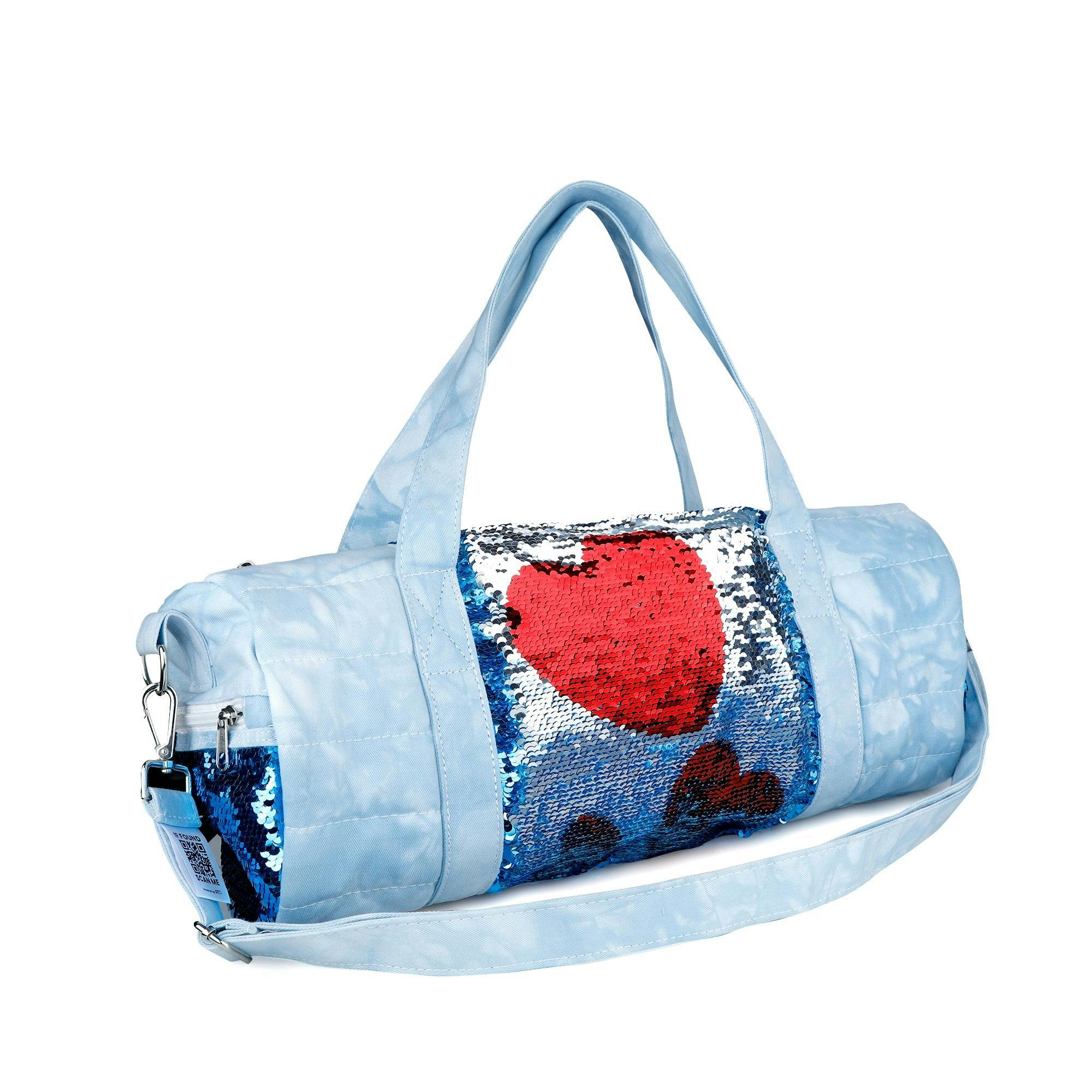 Flip Sequin Duffel Bag with Brij™Tech