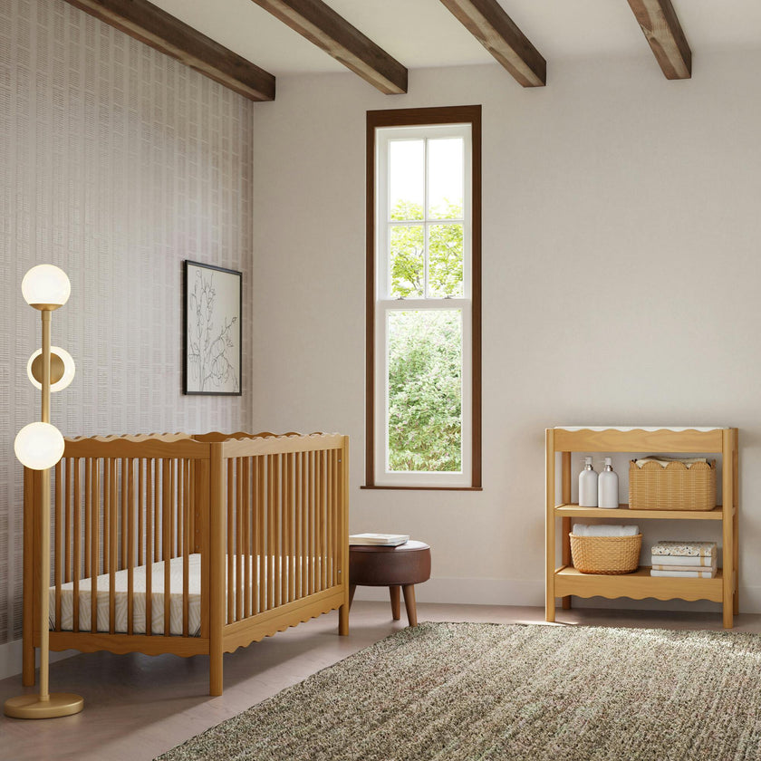 Swell Changing Table in Honey