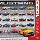 Evolution: Ford Mustang - 1000 pc Puzzle