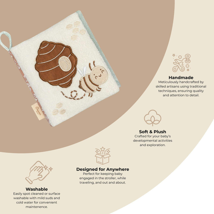 Violet Soft Plush Activity Book