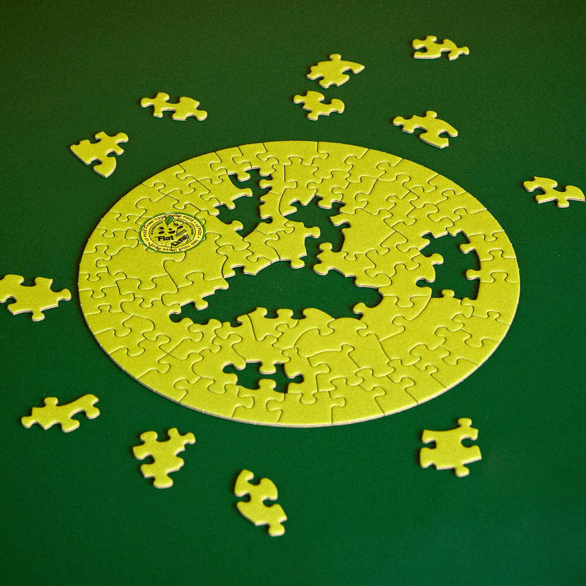 Flat Lime Puzzle