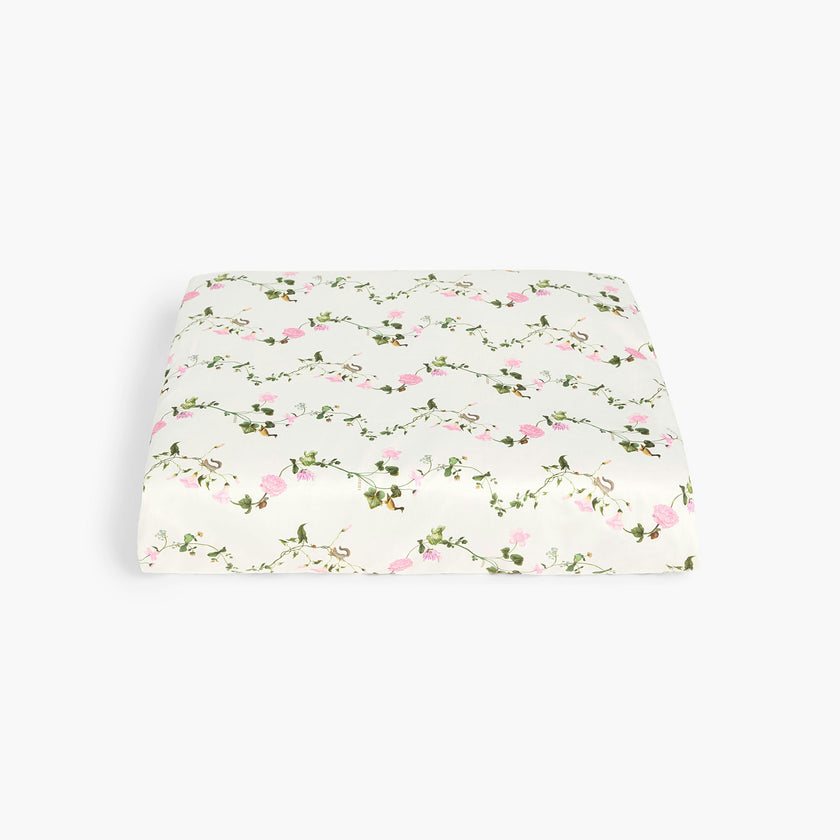 The Fitted Sheet - Pink Pond Floral
