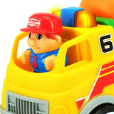 Light & Sound: Cement Mixer - Motorized Construction Toy Vehicle