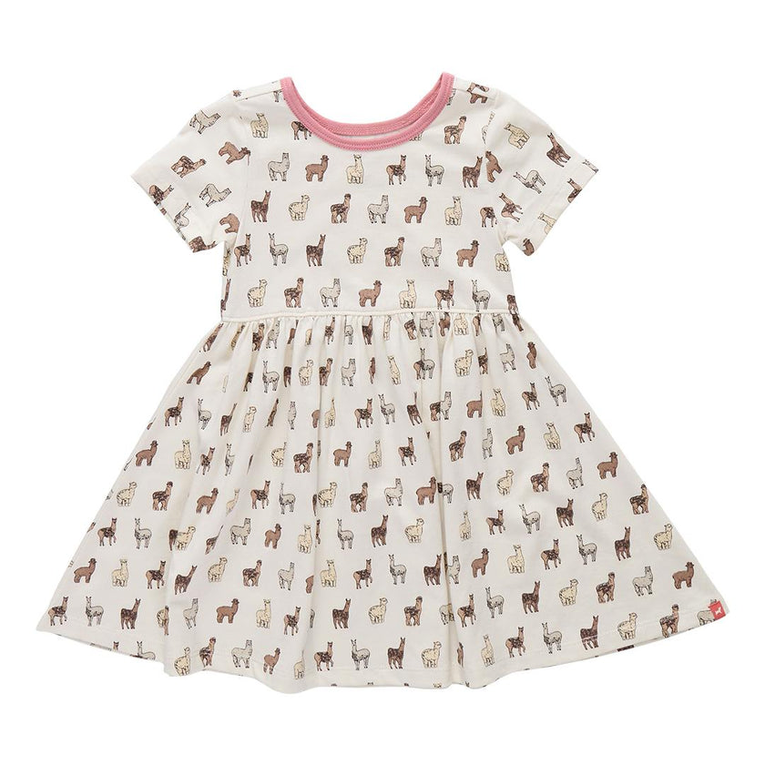 Sunny Dress - Llamas and Alpacas
