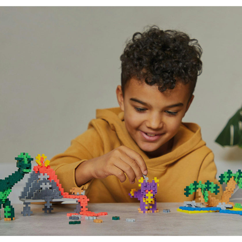 Plus-Plus: Learn to Build - Dinosaurs - 400 Piece Set