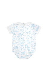 Blue Lone Star Toile Bubble