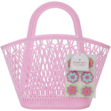 Petal Party Silicone Basket & Floral Charms Set