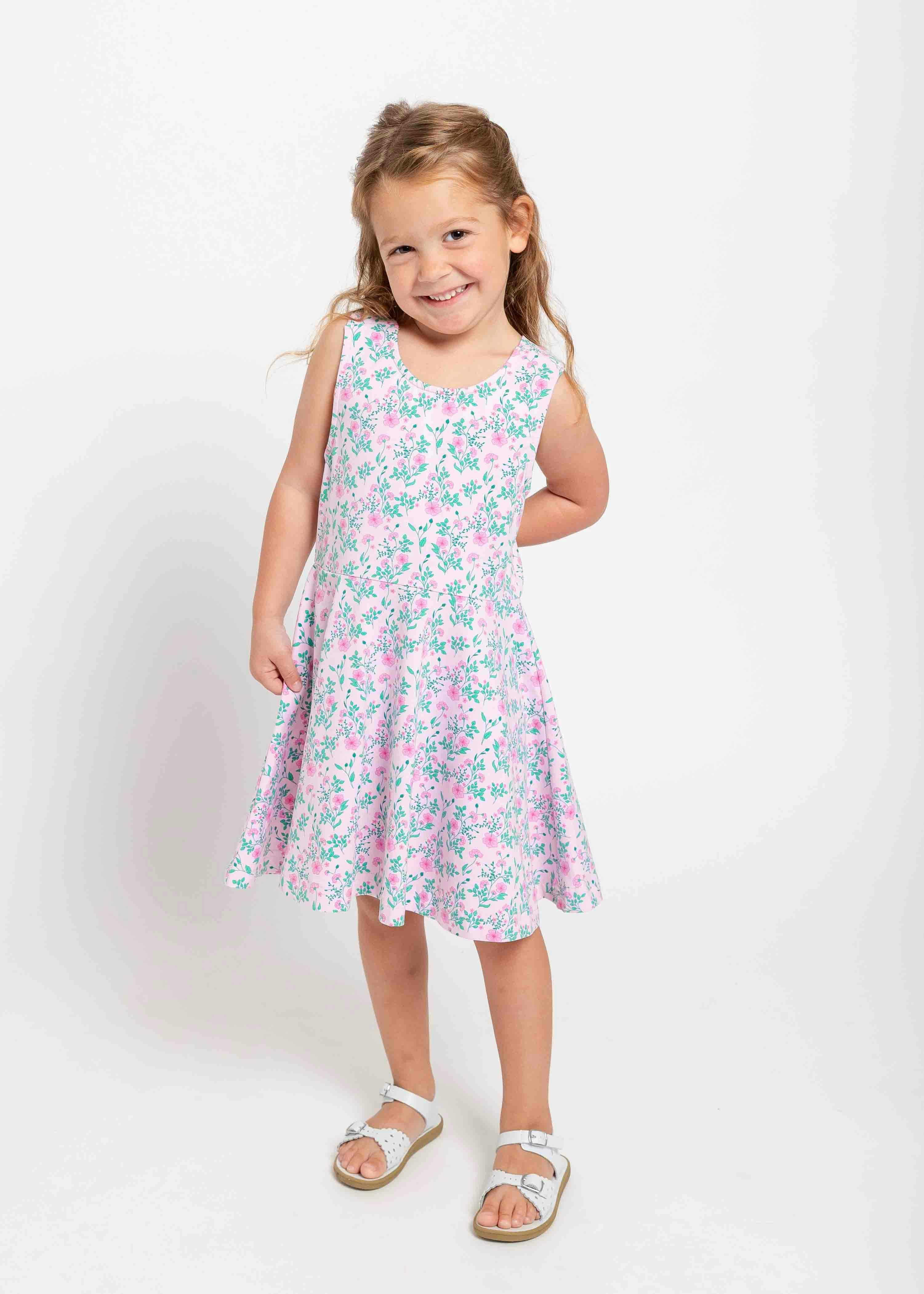 Floral Print Twirl Dress