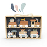 Train Set of 6 with Display Case