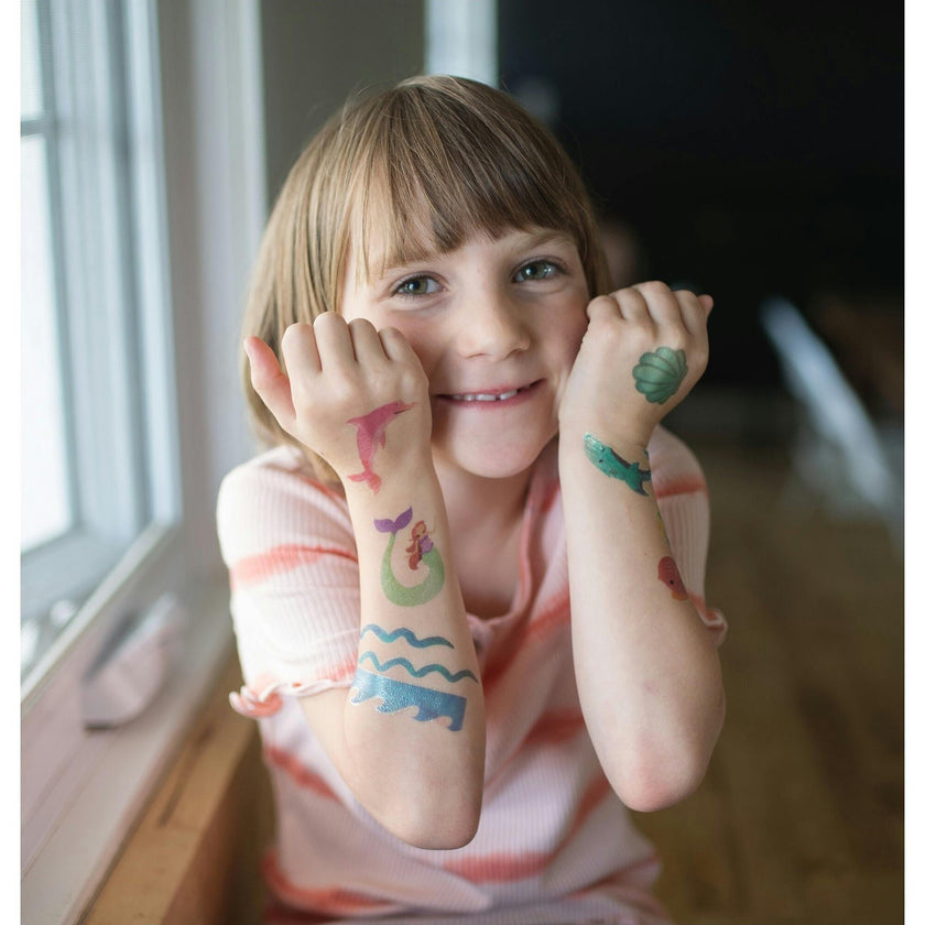 Enchanting Mermaid Temporary Tattoo Bundle