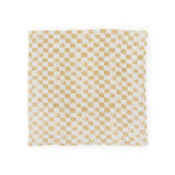 Cotton Muslin Swaddle Blanket - Adobe Checker