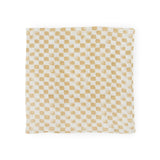 Cotton Muslin Swaddle Blanket - Adobe Checker