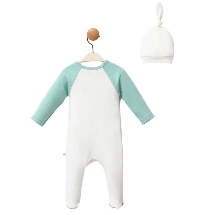 Teal Love The Planet One-Piece Set