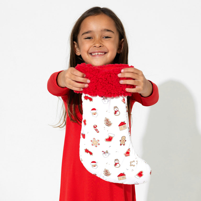 Milk & Cookies Bamboo Sherpa Stocking