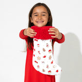 Milk & Cookies Bamboo Sherpa Stocking