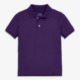 Kids short sleeve pique polo