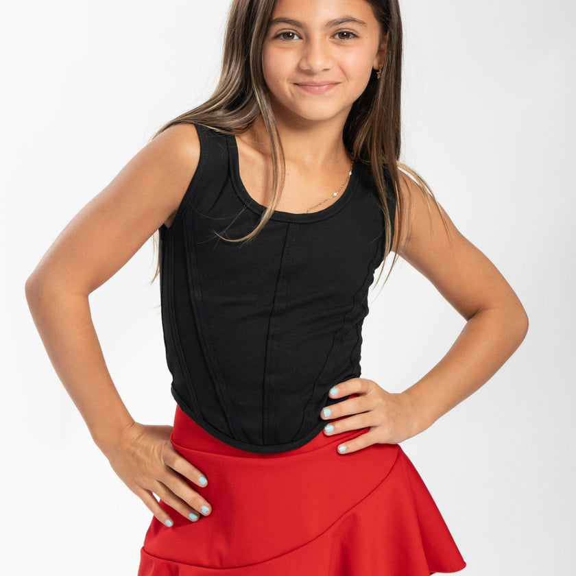 Kids Amy Ruffle Skort