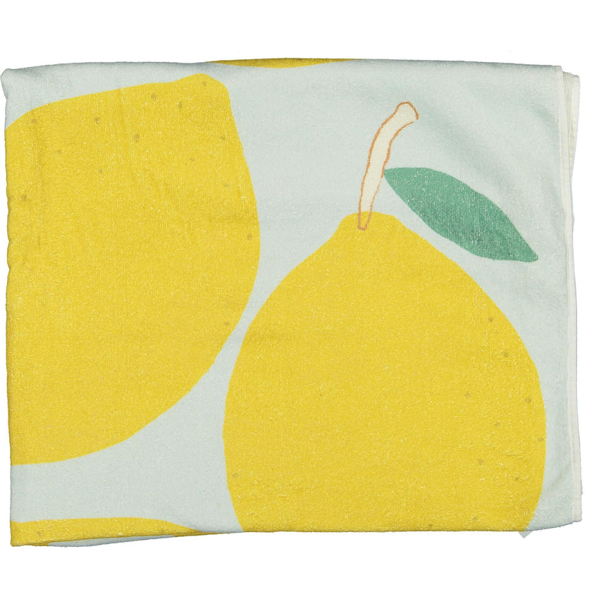 Lemonberry large beach towel