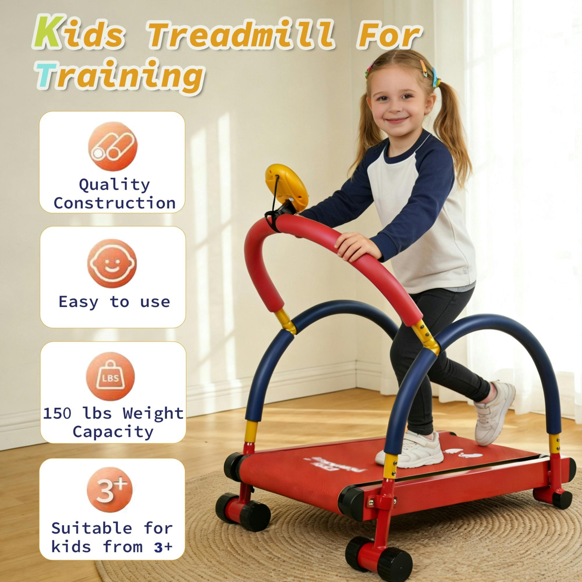 Kids Treadmill - Red