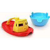 Green Toys: My First Tugboat - Yellow Top Bathtime Play Toy