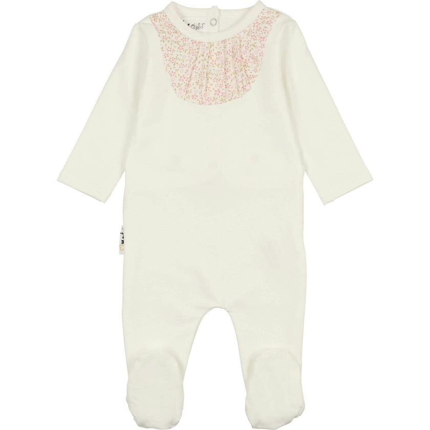 Pleated Bib Footie