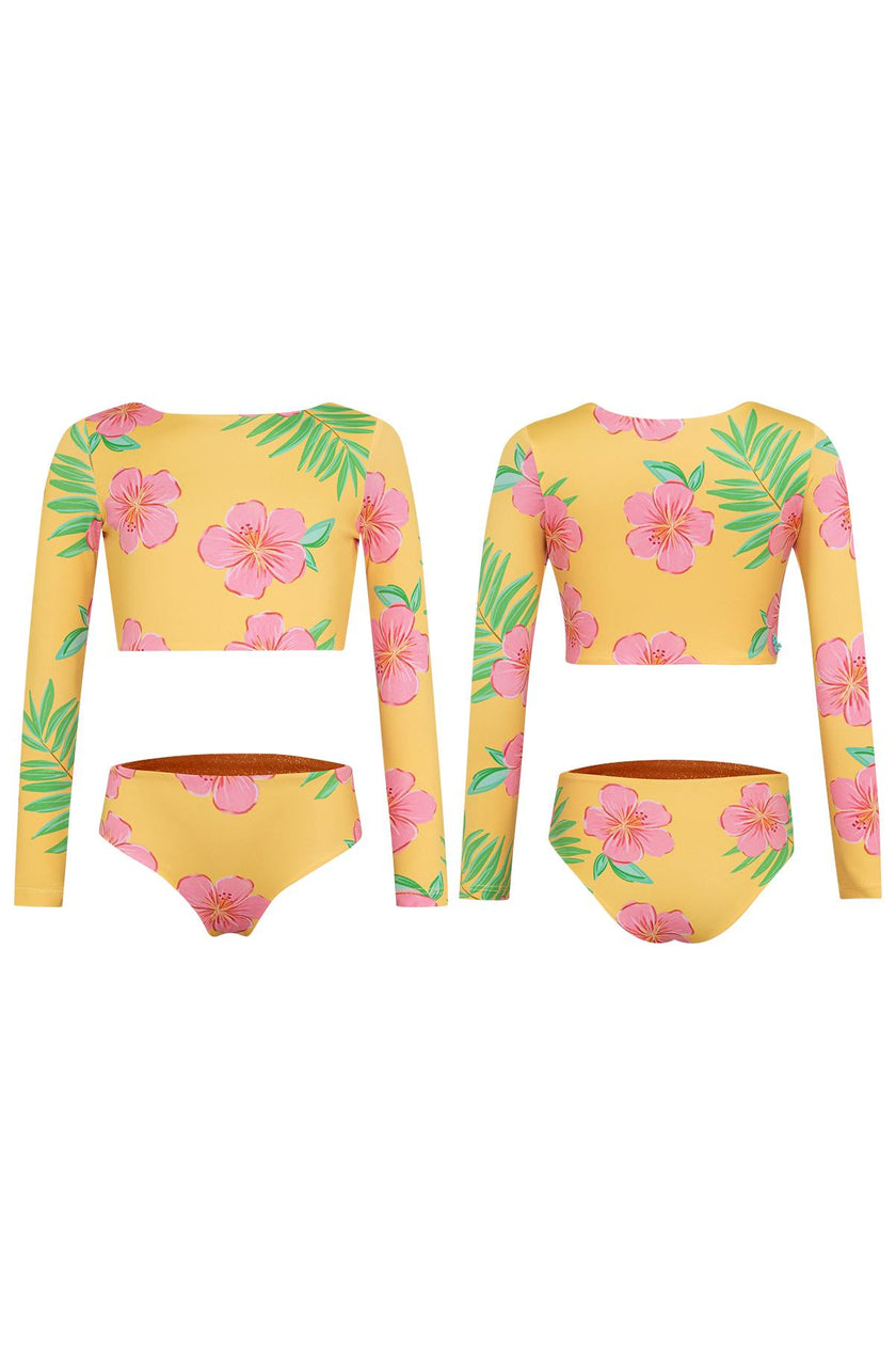 HIBISCUS AMARILLO - SUN BIKINI
