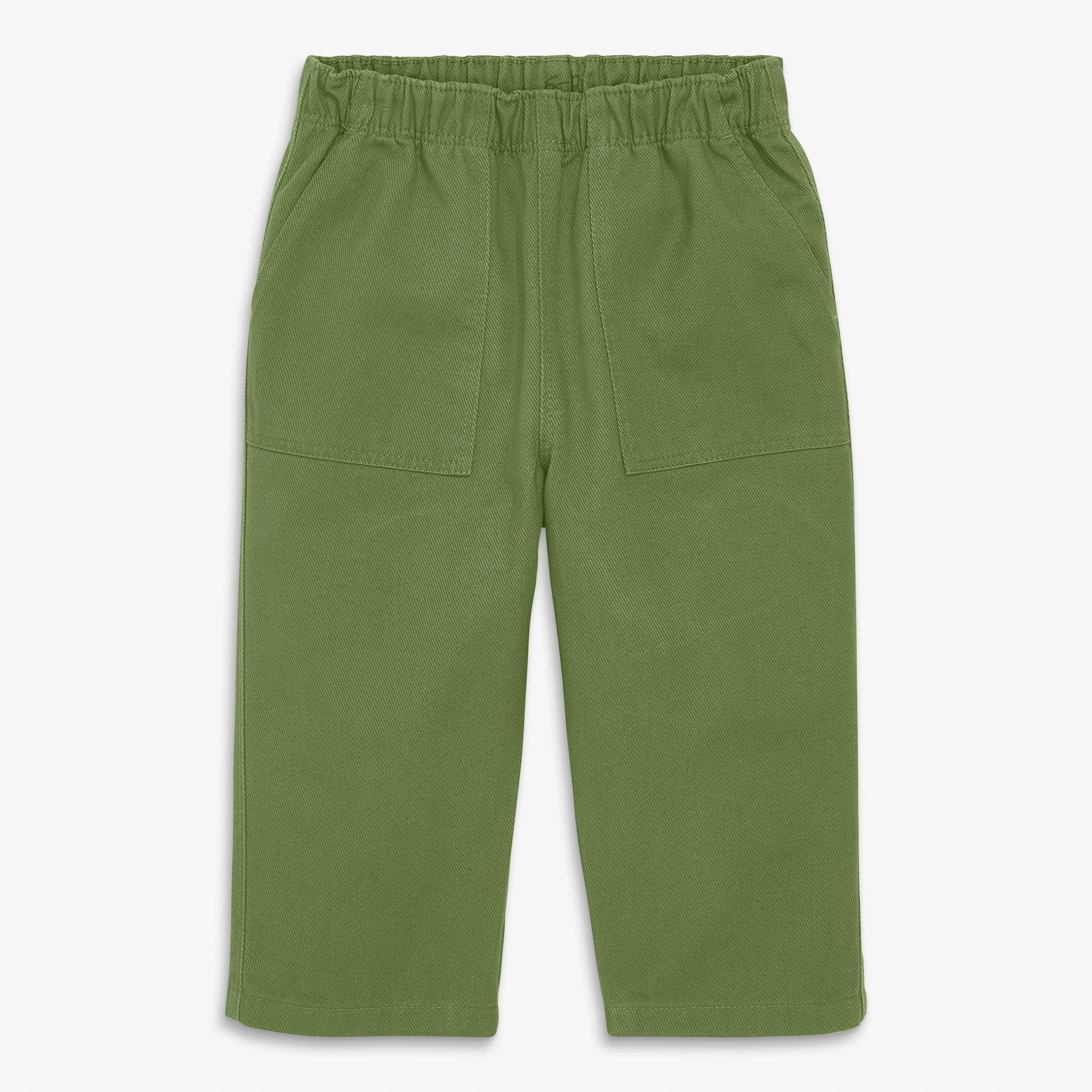 Baby cotton twill pocket pant