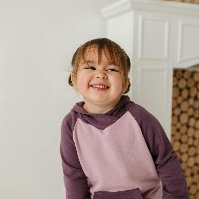 Raglan Hoodie Lavender Cloud