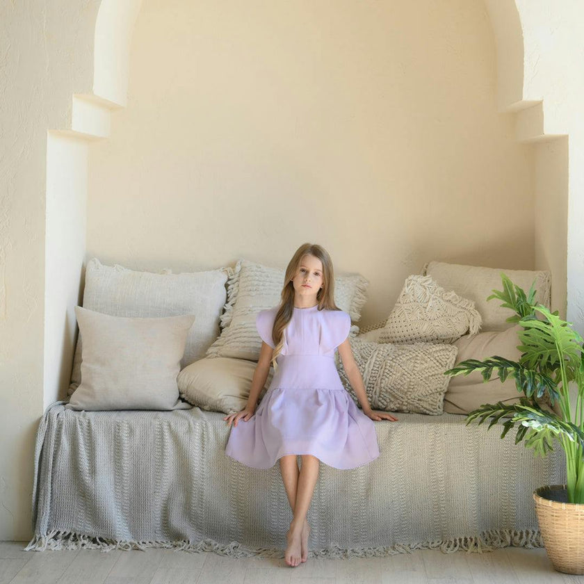 Rosalie dress (ivory)