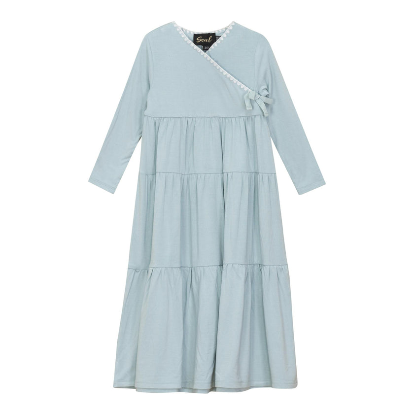 Tiered Wrap Robe