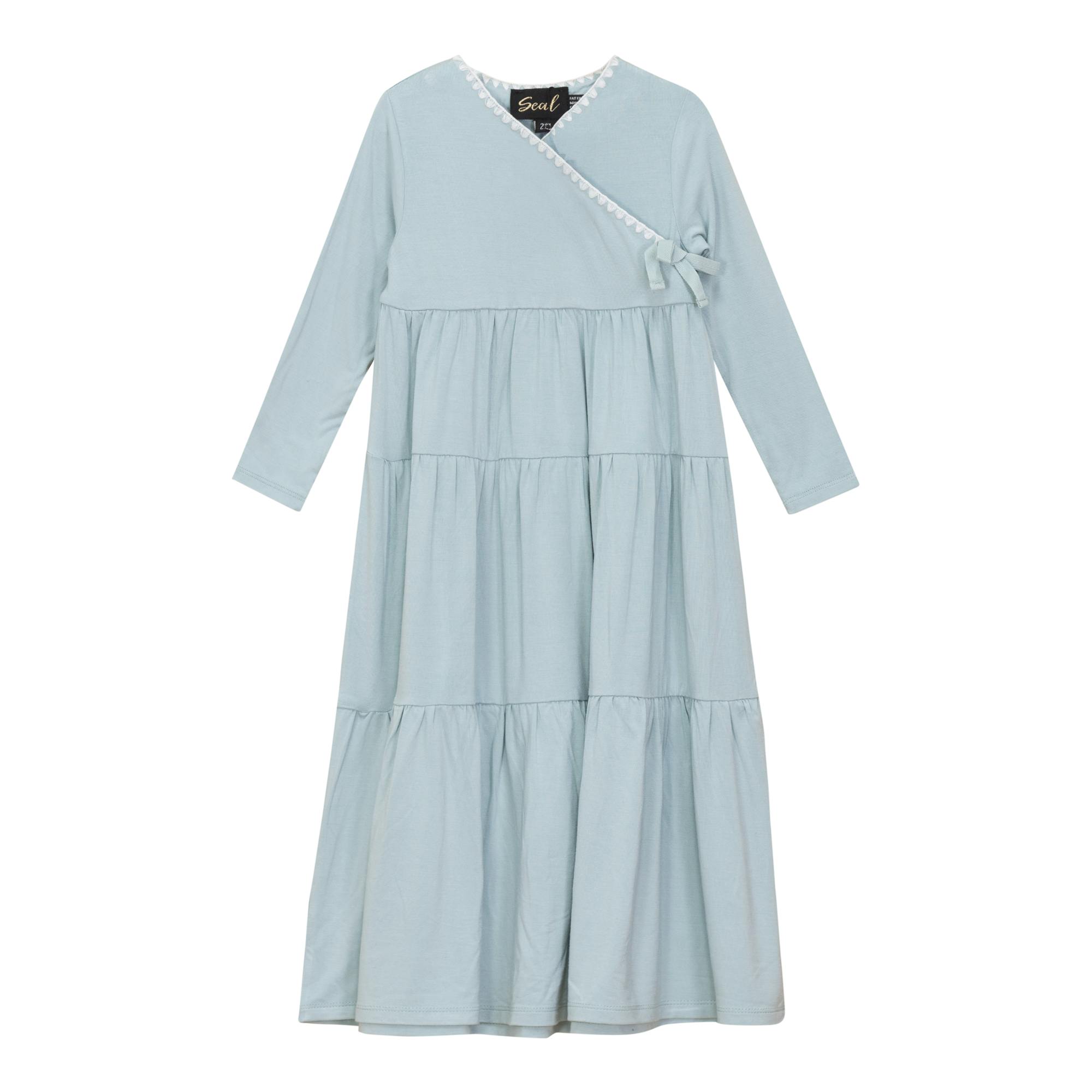 Tiered Wrap Robe