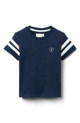 Lucas Tee - Navy w/Off White