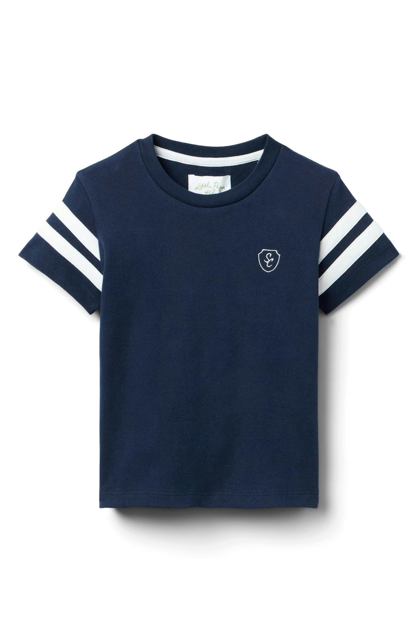 Lucas Tee - Navy w/Off White