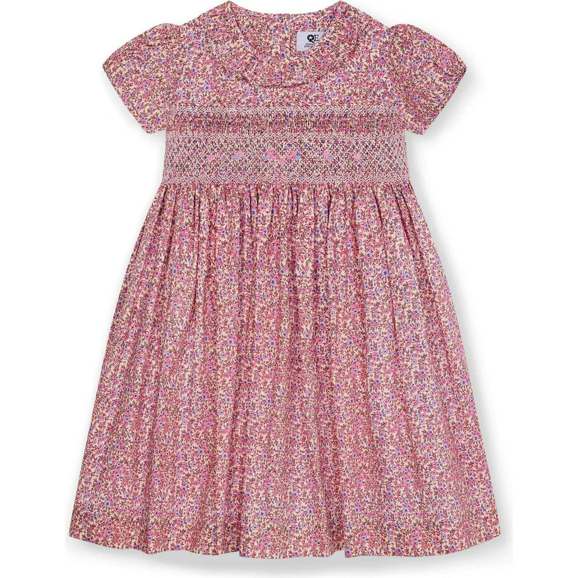 Smocked Girls Dress