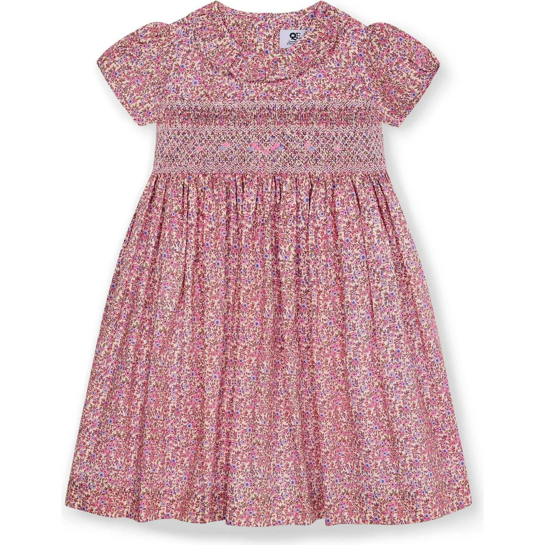 Smocked Girls Dress