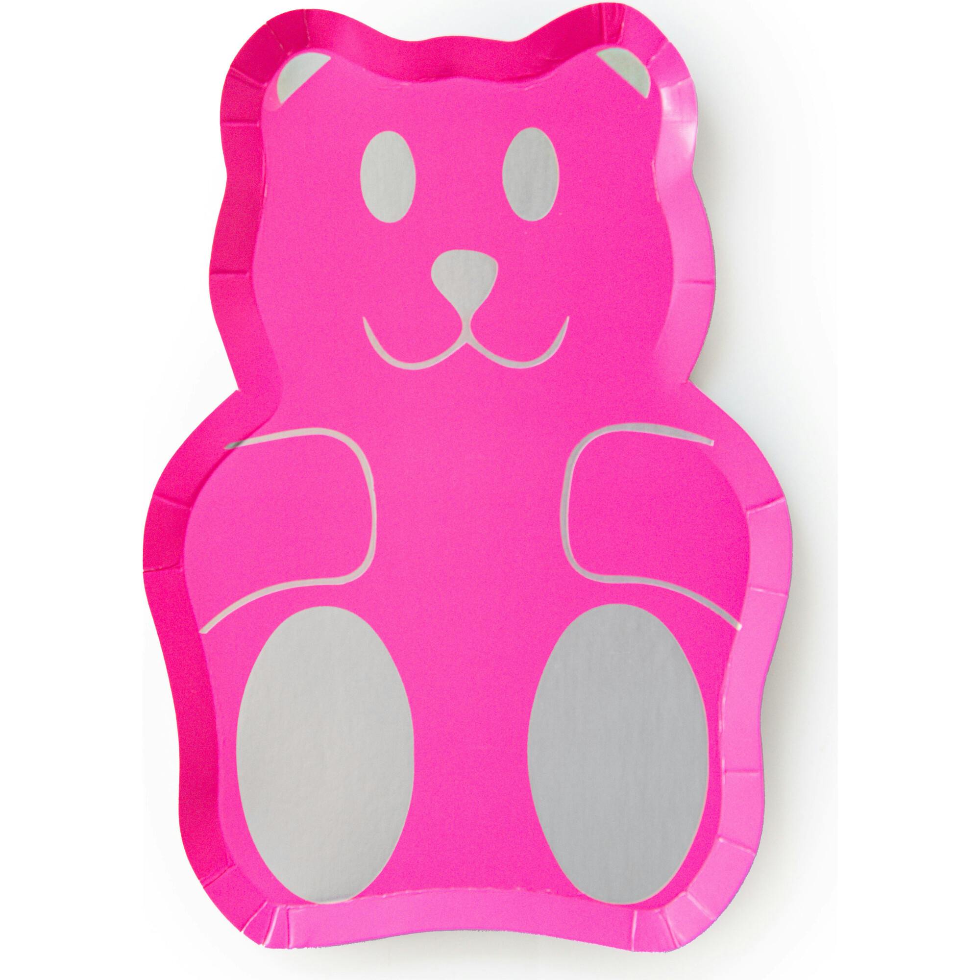 Gummy Bears Die-Cut Dessert Plates