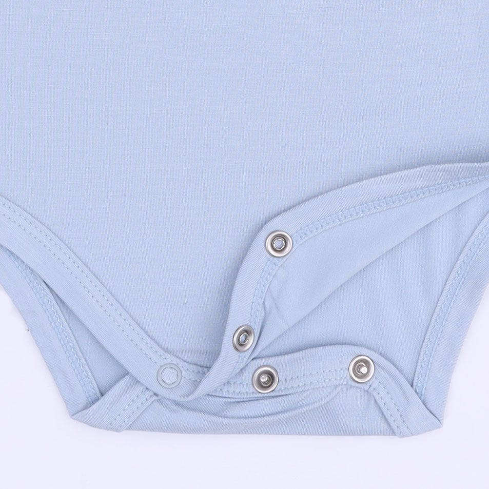 Birthday - First Birthday Blue Long Sleeve Bodysuit