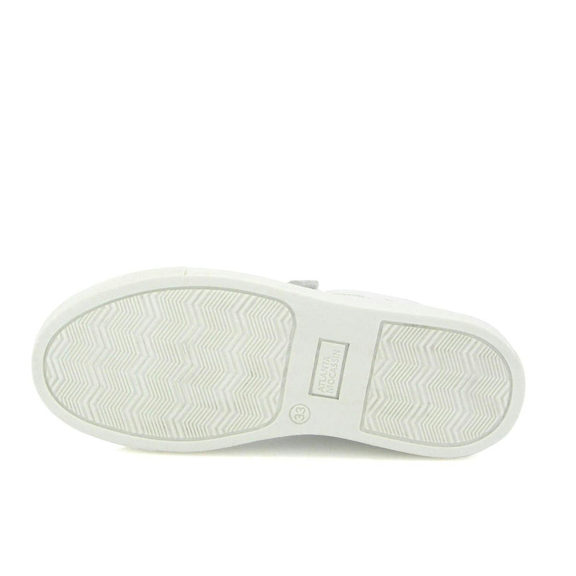 3 Straps Sneakers - white smooth