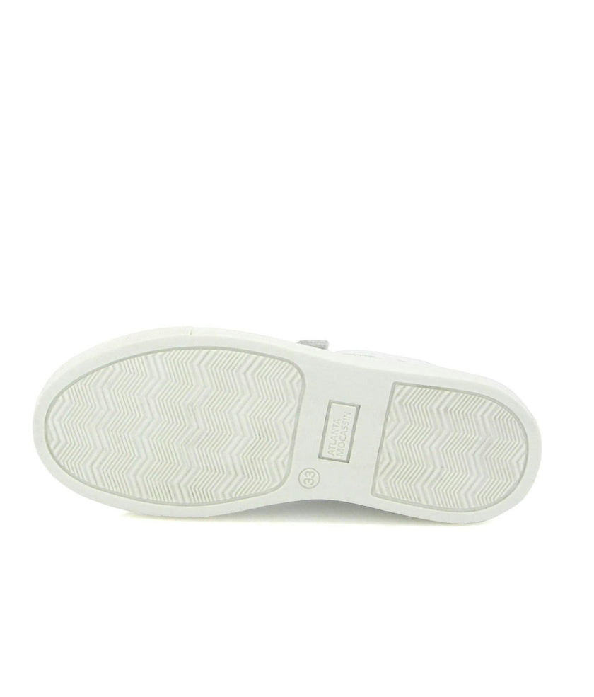 3 Straps Sneakers - white smooth