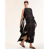 Windswept Dress, Black