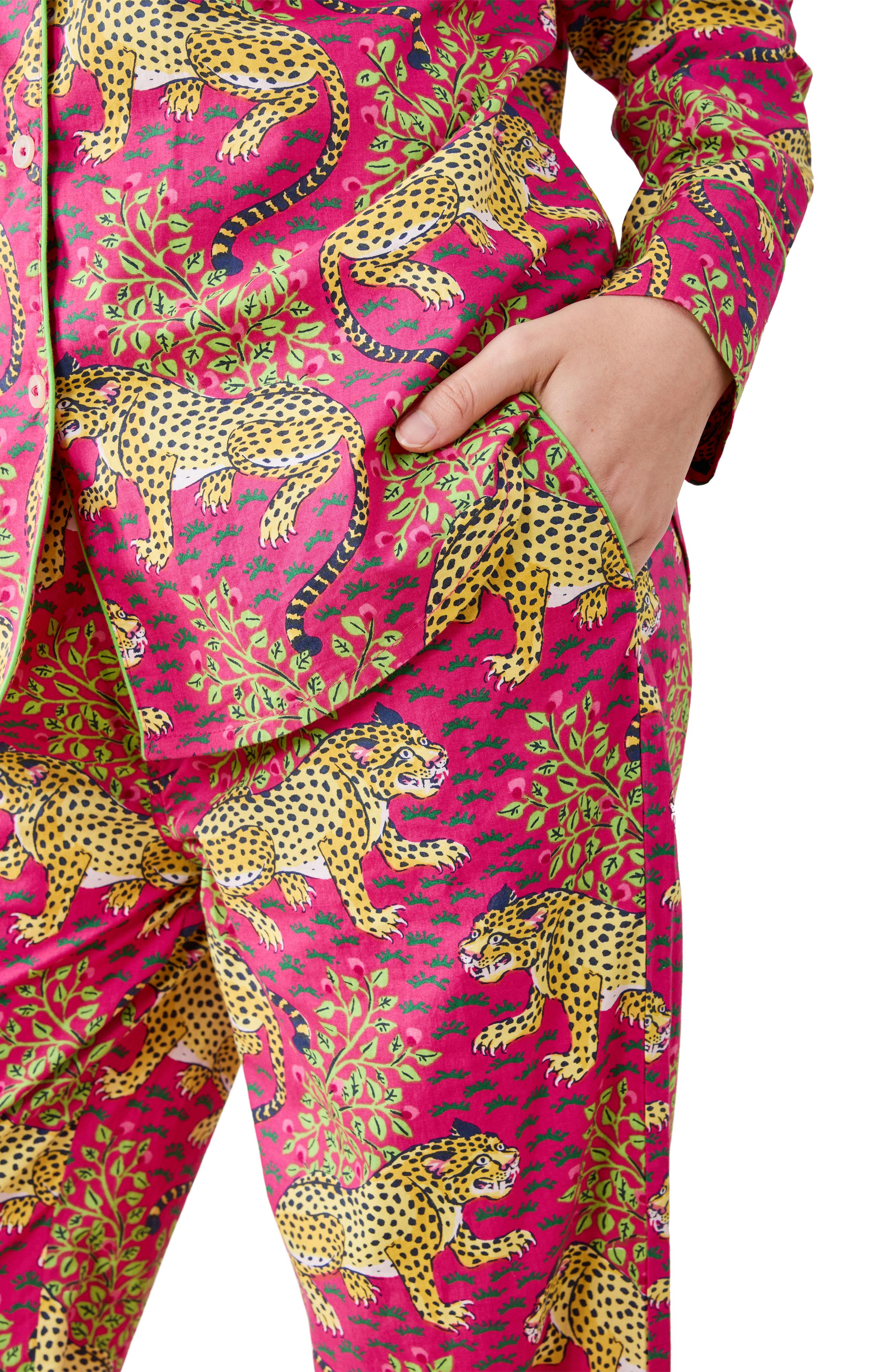 Bagheera - Long PJ Set - Hot Pink