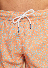 Orange Flowers Men's Swim Shorts