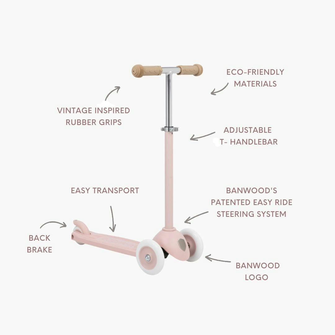 Eco scooter - Faded Pink