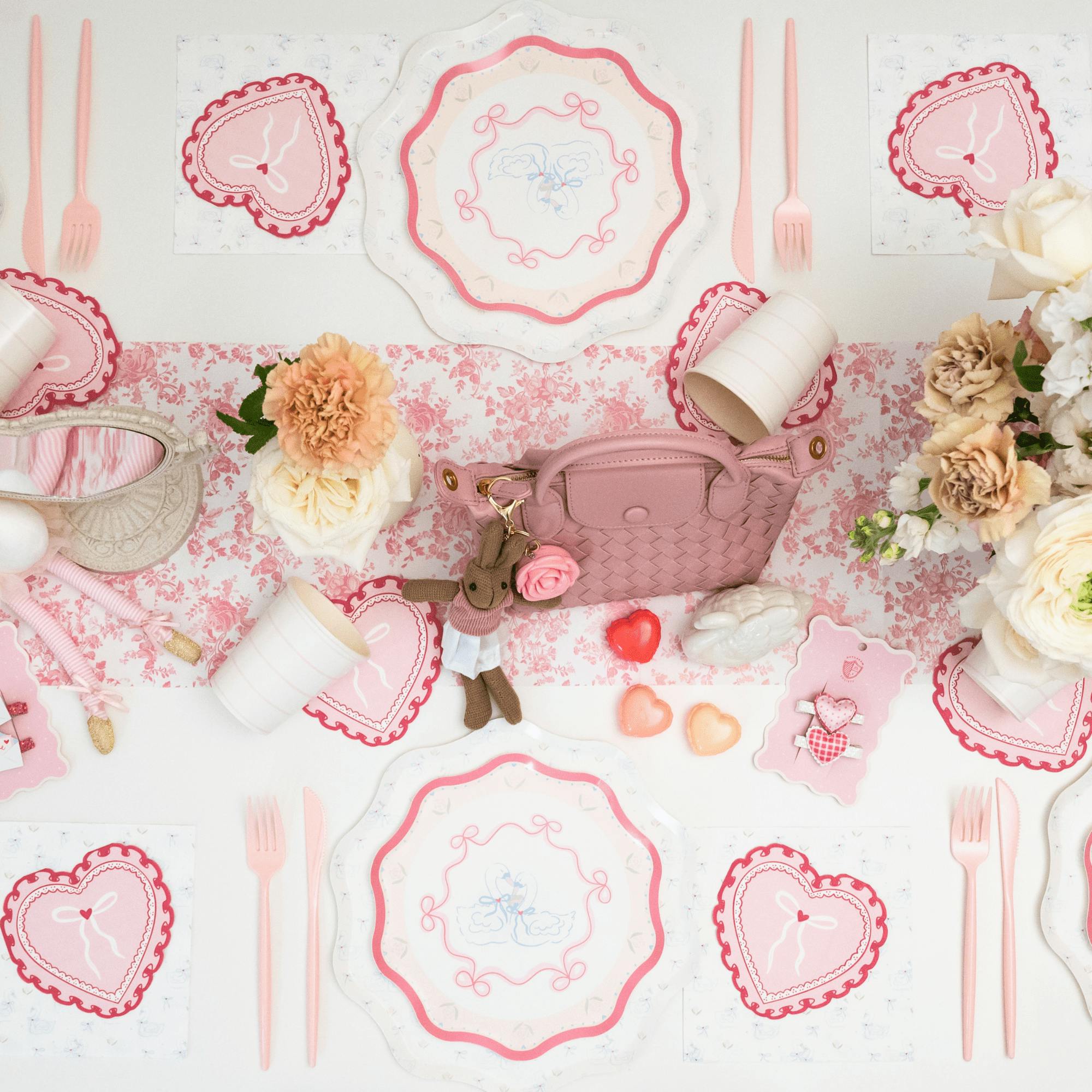 Love Birds Petite Napkins