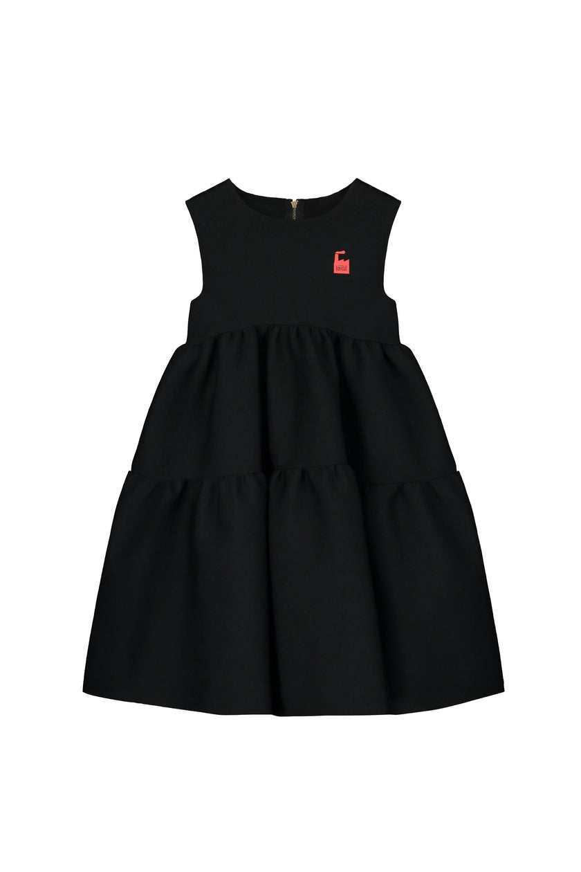 Doll Apron Dress Black