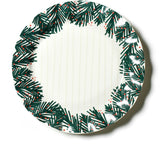 Balsam Stripes Ruffle Dinner Plate