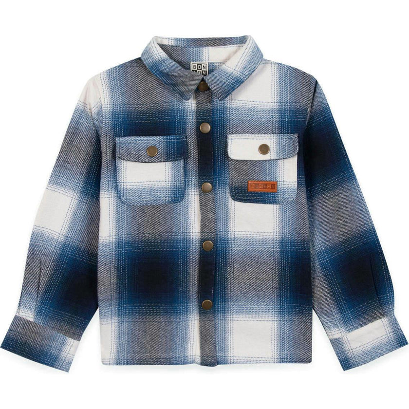 BONTON Marseille Overshirt - Nordic Blue