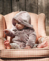 Hooded Zip Plush Jacket